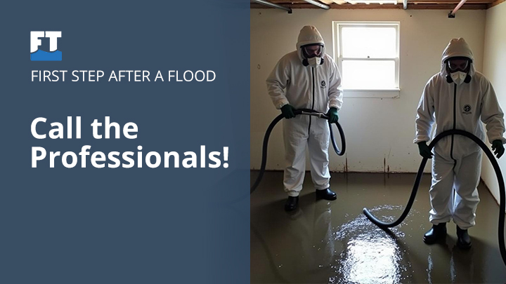 Why Calling Professionals Is the First Step After a Basement Flood?