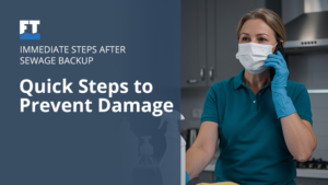Steps to Take Immediately After a Sewage Backup