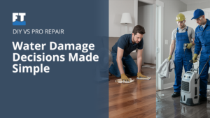 DIY vs. Professional Water Damage Repair